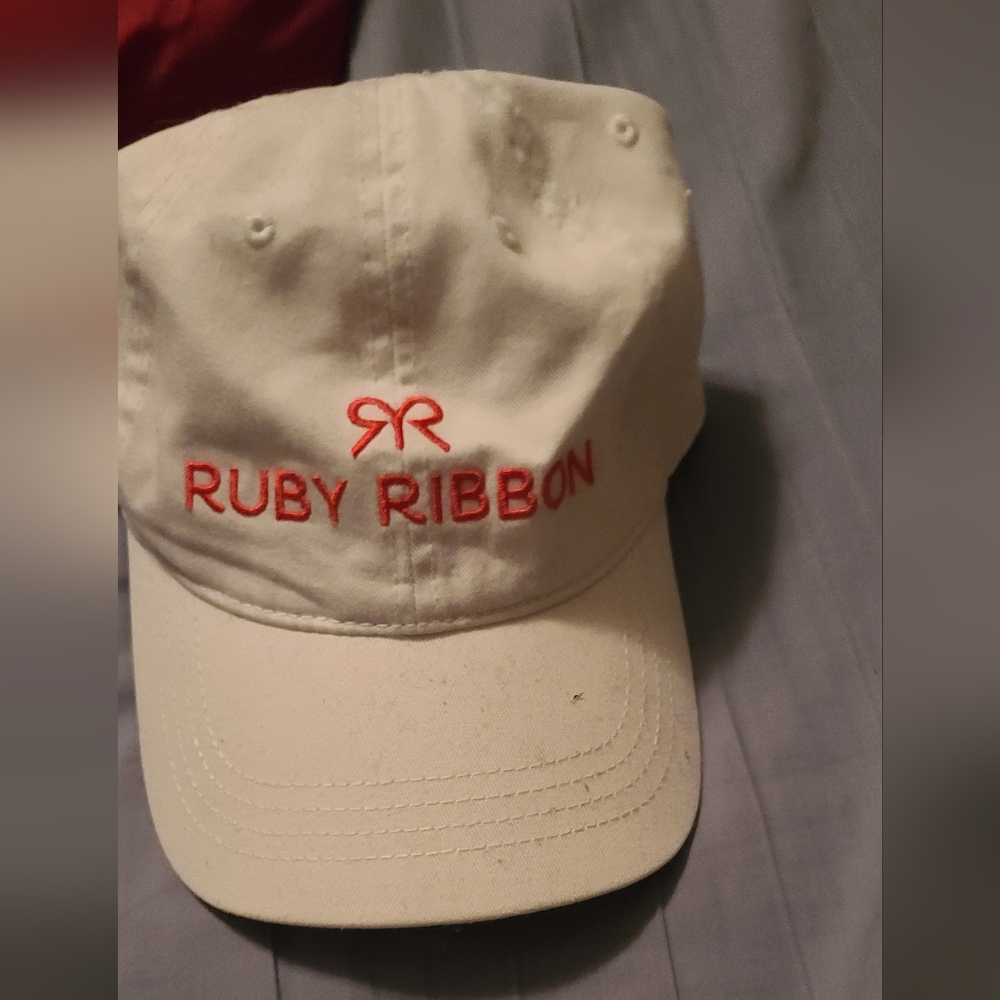 COPY - Ruby Ribbon Stylist hat